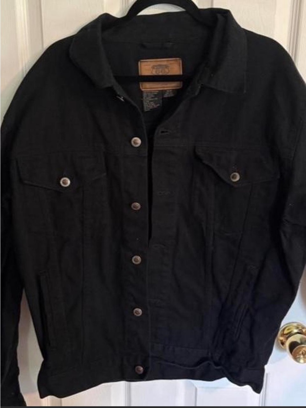 Route 66 Men's Black Lightweight Jacket